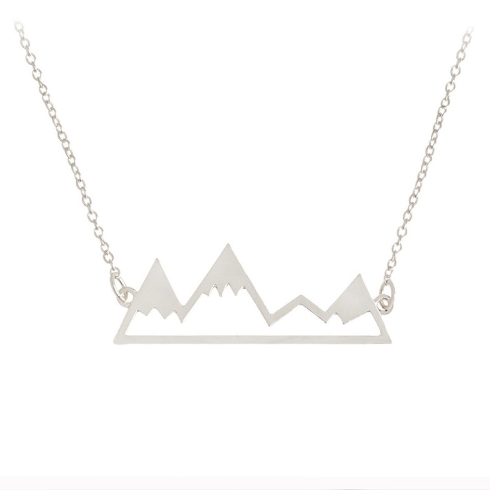 Silver Mountain Necklace
